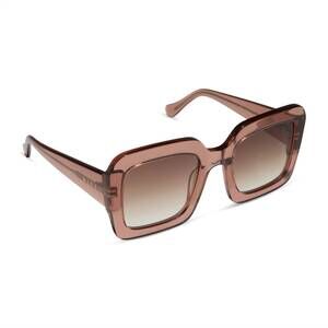 NEW DIFF women's charise sunglasses in café ole brown